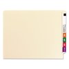 Smead File Folder End Tab, Straight Cut, Manila, PK100 24160